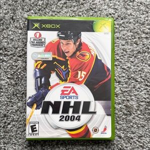 NHL 2004 Xbox Game - Green Case